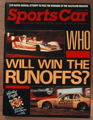 SPORTS CAR 1988 OCT - STREET SOLO, GARVIN BROWN